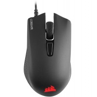 Мышь Corsair, HARPOON RGB PRO, Optical, 12000 dpi, USB, Черный, Mouse 6 button, 1.8m cable, black, [CH-9301111-EU]