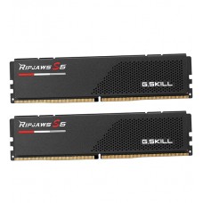 Комплект модулей памяти G.Skill RipJaws S5, F5-6000J3238F16GX2-RS5K, DDR5, 32 GB, black, DIMM kit  (2x16GB), 36-36-36-96