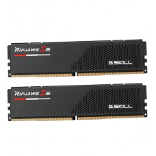 Комплект модулей памяти G.Skill RipJaws S5, F5-6000J3040G32GX2-RS5K, DDR5, 64 GB, black, DIMM kit  (2x32GB), 30-40-40-96