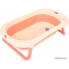 PITUSO Детская ванна складная 81,5 см,встроенный термометр, Pink/Персик 81,5*46*20 см (уп/1 шт) (FG1120-Pink)