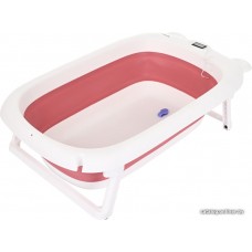 PITUSO Детская ванна складная 81,5 см,встроен.термометр Pink/Темно-розовый 81,5*46*22 см (уп/1 шт) (FG1121-Pink)