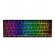 Клавиатура USB, Ritmix RKB-561BL, Черный, KeyBoard 61 keys, компактный, подсветка, black