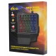 Клавиатура дополнительная игровая USB, Ritmix RKB-209BL, Черный, KeyBoard Gaming, 35 keys, подсветка, black