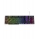 Клавиатура USB, Ritmix RKB-200BL, Черный, KeyBoard 116 keys, rus/lat, подсветка, black