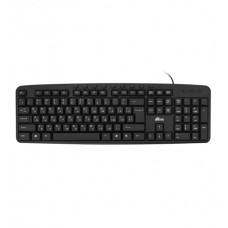 Клавиатура USB, Ritmix RKB-141, Черный, KeyBoard 116 keys (9 multimedia hotkeys), rus/lat, black