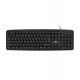 Клавиатура USB, Ritmix RKB-141, Черный, KeyBoard 116 keys (9 multimedia hotkeys), rus/lat, black