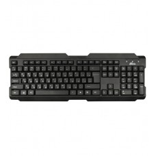 Клавиатура USB, Ritmix RKB-121, Черный, KeyBoard 107 keys, rus/lat, black