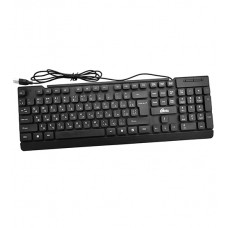 Клавиатура USB, Ritmix RKB-107, Черный, KeyBoard Slim, black