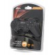 Джойстик Ritmix GP-005, Черный, Joystick gamepad, 14 buttons + 2 sticks, vibro, PC, USB, 1.5m cable, black