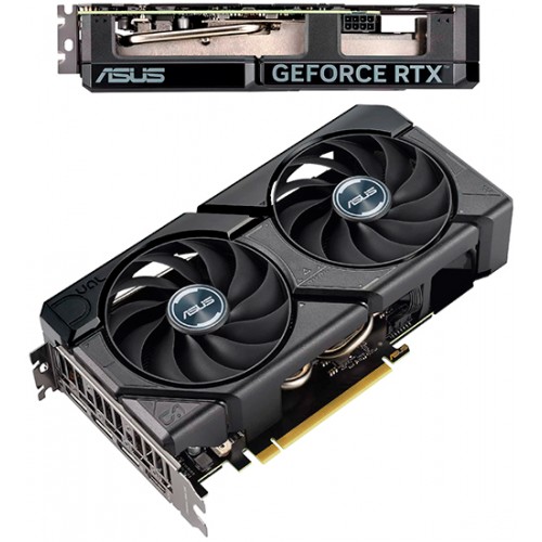 Видеокарта ASUS GeForce RTX4060Ti OC, 8GB GDDR6 128-bit HDMI 3xDP DUAL-RTX4060TI-O8G-EVO