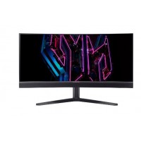 Монитор Acer/Predator X34Vbmiiphuzx/34 ''/OLED/3440x1440 Pix/2xHDMI/1xDP/1xType-C/USB3.2/Audio out/0,01 мс/250 ANSI люм/15000:1/175 Hz (UM.CXXEE.V01)