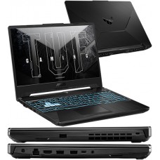 Ноутбук ASUS TUF Gaming A15 FA506NC-HN024 (90NR0JF7-M001U0), NB Ryzen 5-7535HS-3.3/512GB SSD/16GB/RTX3050-4GB/15,6"FHD, Dos