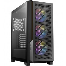 Корпус ATX midi tower Antec, P20C ARGB, черный, Case 3*120 ARGB fan, black