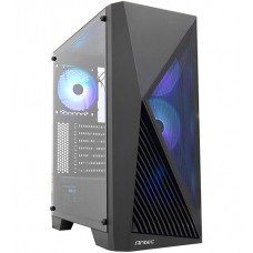 Корпус ATX midi tower Antec, AX51, (AX51EV75), черный, Case AX51EV75, 1*120 ARGB+3*120 ARGB fan(Atom 750W), black