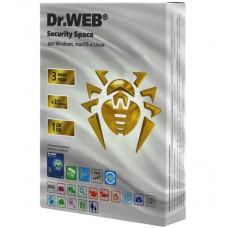 Антивирус Dr.Web Security Space Gold, подписка на 3 года, (акция +3 мес) на 1 ПК, box,