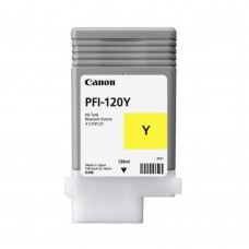 Чернила пигментные Canon Pigment Ink Tank PFI-120 YELLOW (для TM-200, TM-205, TM-300, TM-305.)