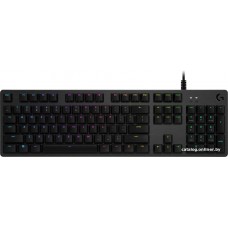 Клавиатура игровая Logitech G512 CARBON LIGHTSYNC RGB Mechanical Gaming Keyboard with GX Brown switches-CARBON-RUS-USB-N/A-INTNL-TACTILE (M/N: Y-U0034) (920-009351)
