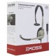 Гарнитура Koss CS95-USB, Garnitura mono, 30-16000Hz, 91dB, 2.4m USB cable