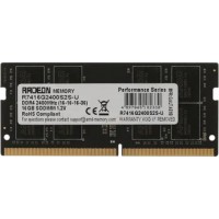 Оперативная память для ноутбука AMD Radeon R7 16GB DDR4 2400MHz SO-DIMM R7416G2400S2S-U Retail Pack