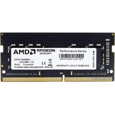 Оперативная память для ноутбука AMD Radeon R7  4GB DDR4 2666Mhz R744G2606S1S-U Retail Pack