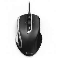 Мышь Hama Torino, 00182646, USB, черная, Mouse 1200dpi, 1.8m cable, black