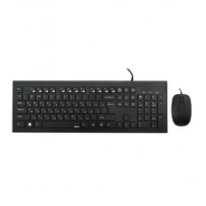 Клавиатура и мышь, Hama Cortino R1134958, KeyBoard + mouse, 105 keys 1.4 cable, black