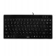 Клавиатура USB, Hama SL720, R1050449, Черный, KeyBoard 88 keys, 1.4 cable, Black
