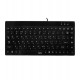 Клавиатура USB, Hama SL720, R1050449, Черный, KeyBoard 88 keys, 1.4 cable, Black