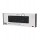 Клавиатура USB, Hama SL720, R1182678, Черный, KeyBoard MKC-650, 105 keys, 1.8 cable, Black