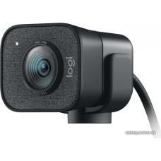 Веб-камера Logitech StreamCam Graphite (1080p/60fps, автофокус, угол обзора 78° по диагонали, два всенаправленных микрофона с шумоподавляющим фильтром, кабель 1.5м, приспособления для крепления на мониторе и штативе, премиум-лицензия XSplit на 3 мес) (960