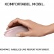 Мышь беспроводная Logitech M240 Silent Rose Bluetooth (черная, оптическая, 400-4000dpi, бесшумная) (910-007121)
