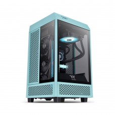 Компьютерный корпус Thermaltake The Tower 100 Turquoise без Б/П