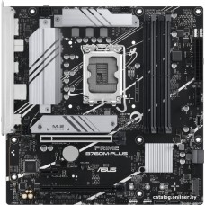 Материнская плата ASUS PRIME B760M-PLUS, LGA1700 4xDDR5 4xSATA3 2xM.2 RAID HDMI DP mATX