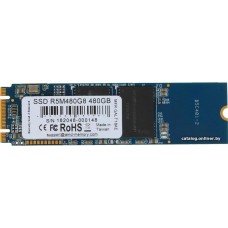 Твердотельный накопитель  480GB SSD AMD RADEON R5 M.2 2280 SATA3 R530Mb/s, W500MB/s R5M480G8