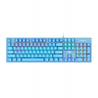 Клавиатура USB, Aula Mountain S2022, Синий, KeyBoard mechanical, blue