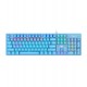 Клавиатура USB, Aula Mountain S2022, Синий, KeyBoard mechanical, blue