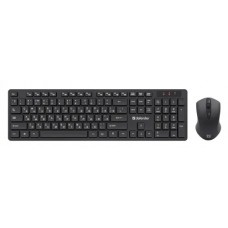 Комплект беспроводной клавиатура+мышь Defender Lima C-993 RU черный