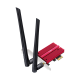 Сетевой адаптер беспроводной PCIe AX5400 CUDY WE3000S <5400Mbps Wi-Fi 6E / Bluetooth 5.2 PCI Express Adapter, Intel AX210 module，2T2R, 2402Mbps at 5GHz/6Ghz + 574Mbps at 2.4GHz, 802.11ax/ac/a/b/g/n, 2 detachable antennas, V2>