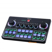 Звуковая карта/микшер Fifine Amplitank SC6, Черный, SB & Mixer USB/BT/Aux, Accu, Black