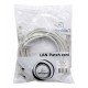 Патч-корд Cablexpert PP6U-5M, серый, Cable Patch cord UTP 6e-Cat 5 m
