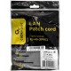 Патч-корд Cablexpert PP6U-0.25M, серый, Cable Patch cord UTP 6-Cat 0.25 m