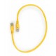 Патч-корд Cablexpert PP12-0.5M/Y, желтый, Cable Patch cord UTP 5e-Cat 0.5 m