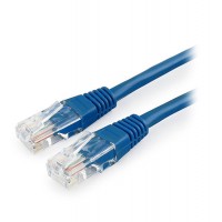 Патч-корд Cablexpert PP12-0.25M/B, синий, Cable Patch cord UTP 5e-Cat 0.25 m