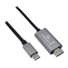 Конвертер Cablexpert  CCB-A-CM-HDMI-1.8M USB Type-C 3.1 m -> HDMI v2.0, Черный, Converter