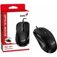 Мышь оптическая Genius DX-101 Genius Black USB 31010026400