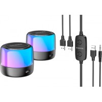 Акустическая система Borofone BP 12 RGB, черный