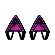 Накладные кошачьи ушки на гарнитуру Razer Kitty Ears for Kraken - Neon Purple (RC21-01140100-W3M1)