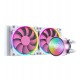 Система водяного охлаждения процессора ID-Cooling Pinkflow 240 Diamond, Water Cooler for S1700/1200/20xx/115x/AMD, 900-2000 rpm