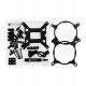 Водяное охлаждение процессора ID-Cooling Frostflow 240 XT Snow, Water Cooler for S1700/1200/2066/2011/115x/AM4